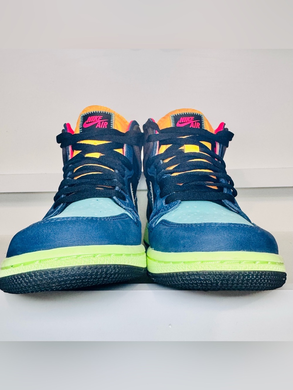 AIR JORDAN 1 HIGH OG “TOKYO BIO HACK” 555088-201 Men’s 7.5 Women’s 9 Clean AF - Picture 14 of 16